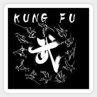 kung fu (功夫) Sticker